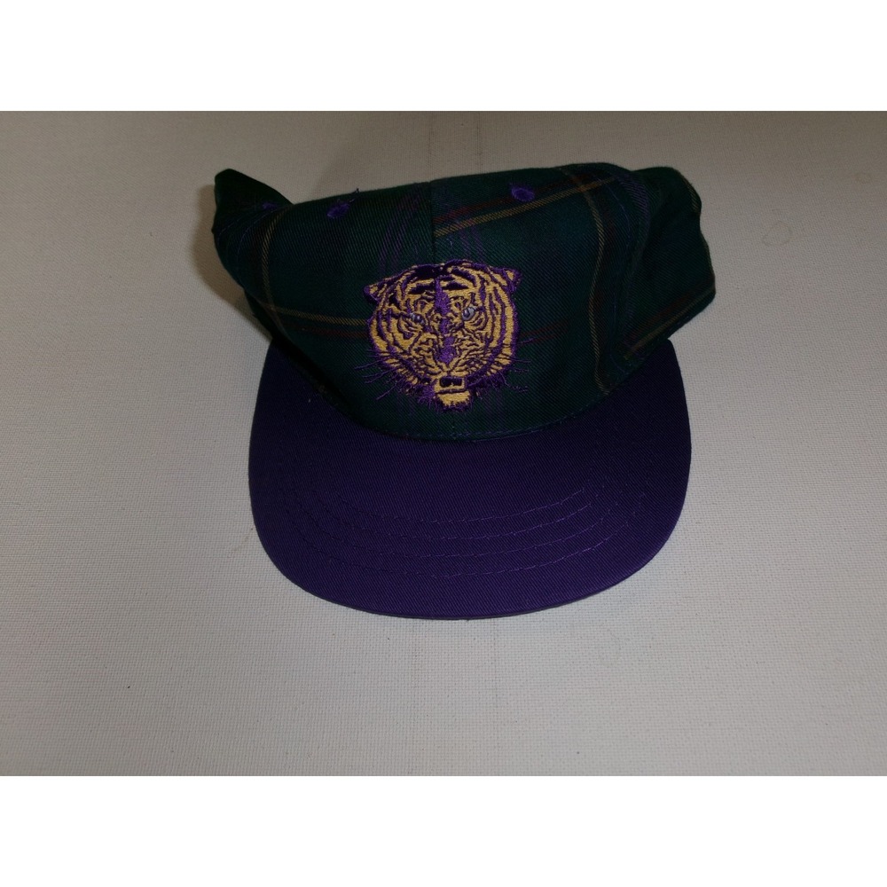 LSU TIGERS 90S SNAPBACK '''KIDS''' HAT CAP VINTAGE DEADSTOCK U5